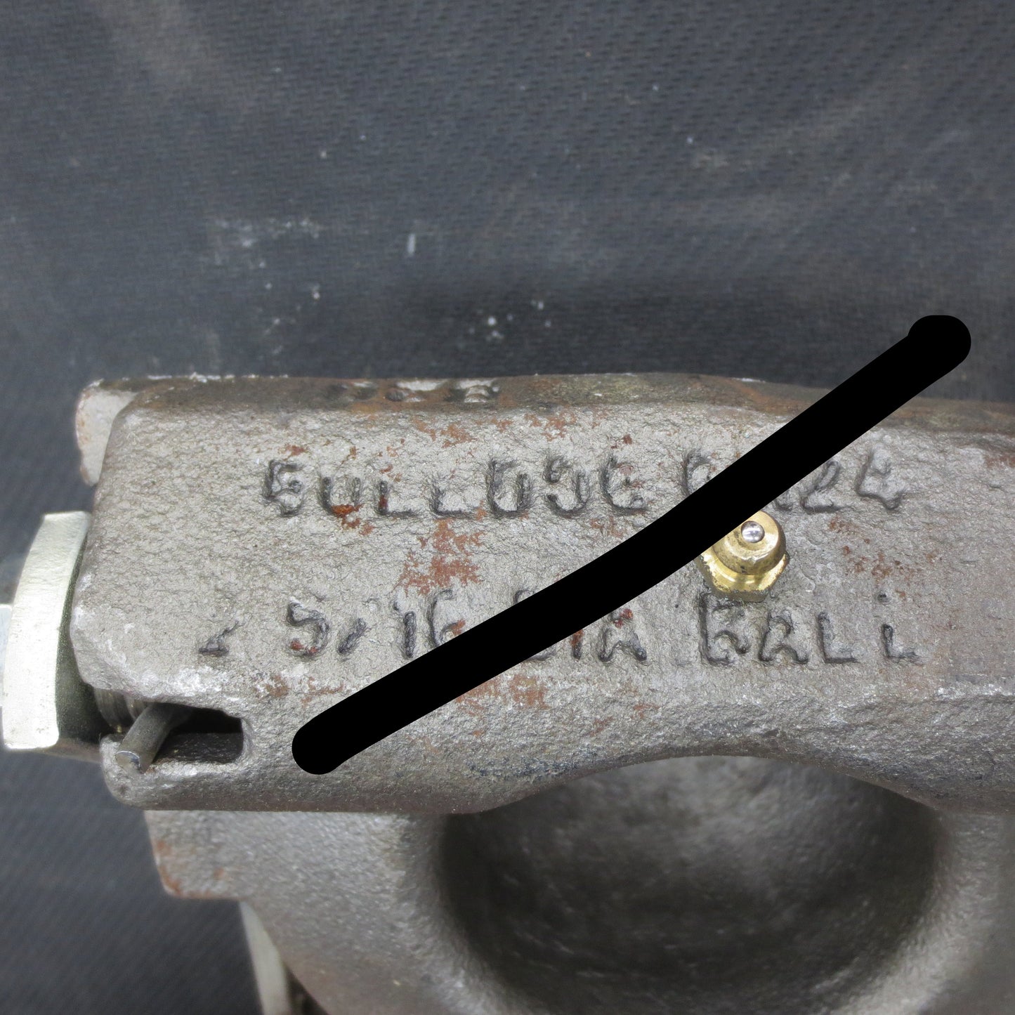  BULLDOG Gooseneck Coupler stamp for 2 5/16" ball