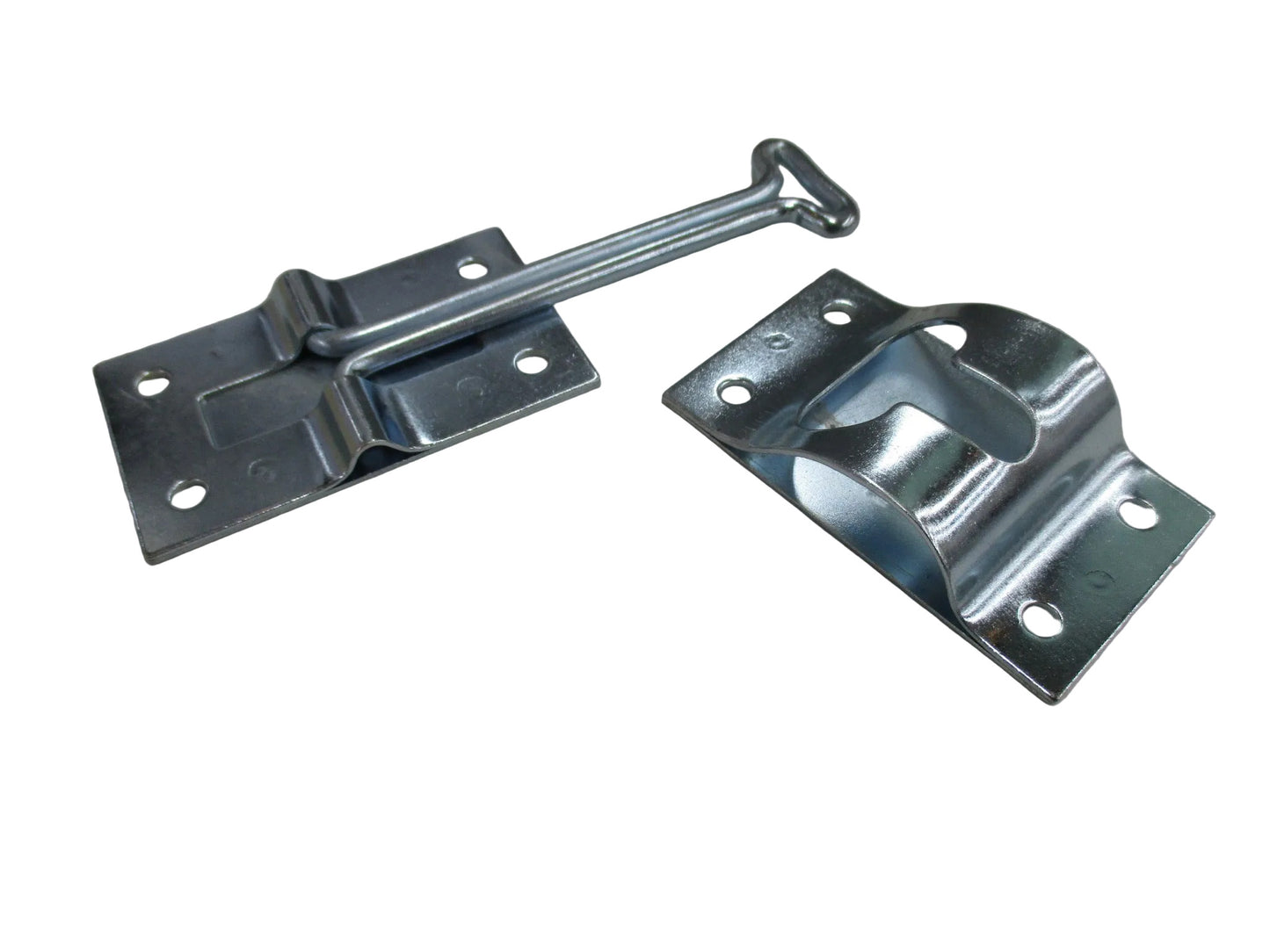 4" Long Door Holder, Zinc - DH-9