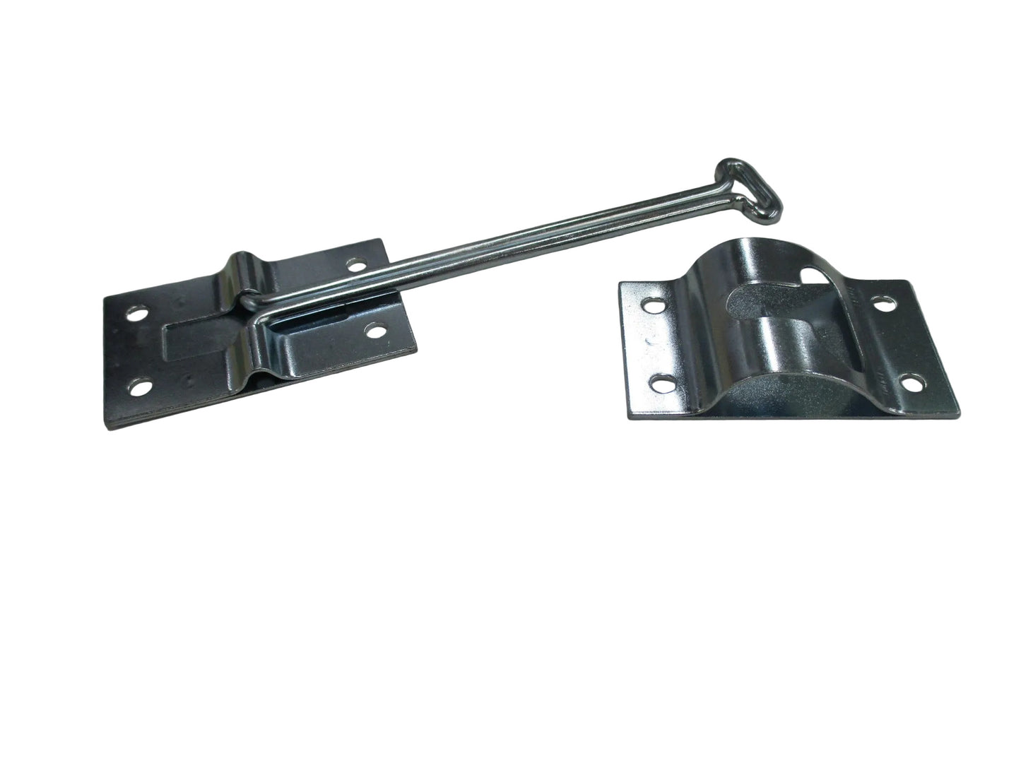 6" Long Door Holder, Zinc - DH-8