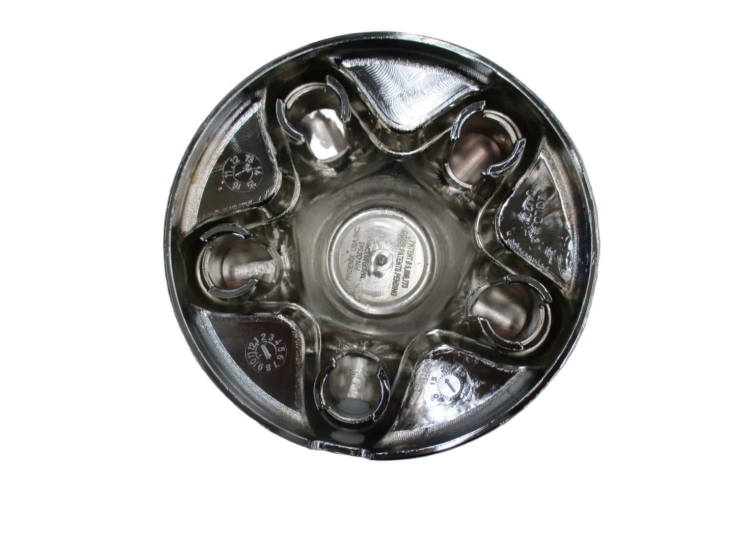 Center Cap, 5 Lug, Chrome Plastic - QT545C