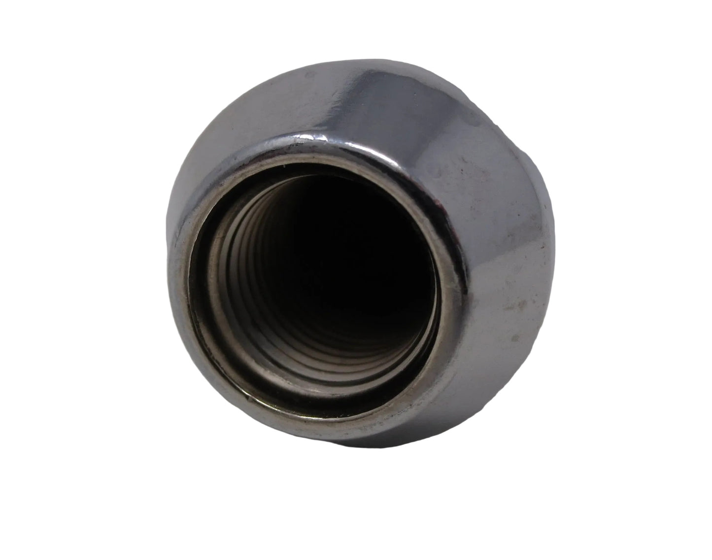 (2) 3.19" Pilot Trailer Chrome Center Caps & (10) 1/2"-20 Thread Lug Nuts - 319EZ(2), 12CLN(10)