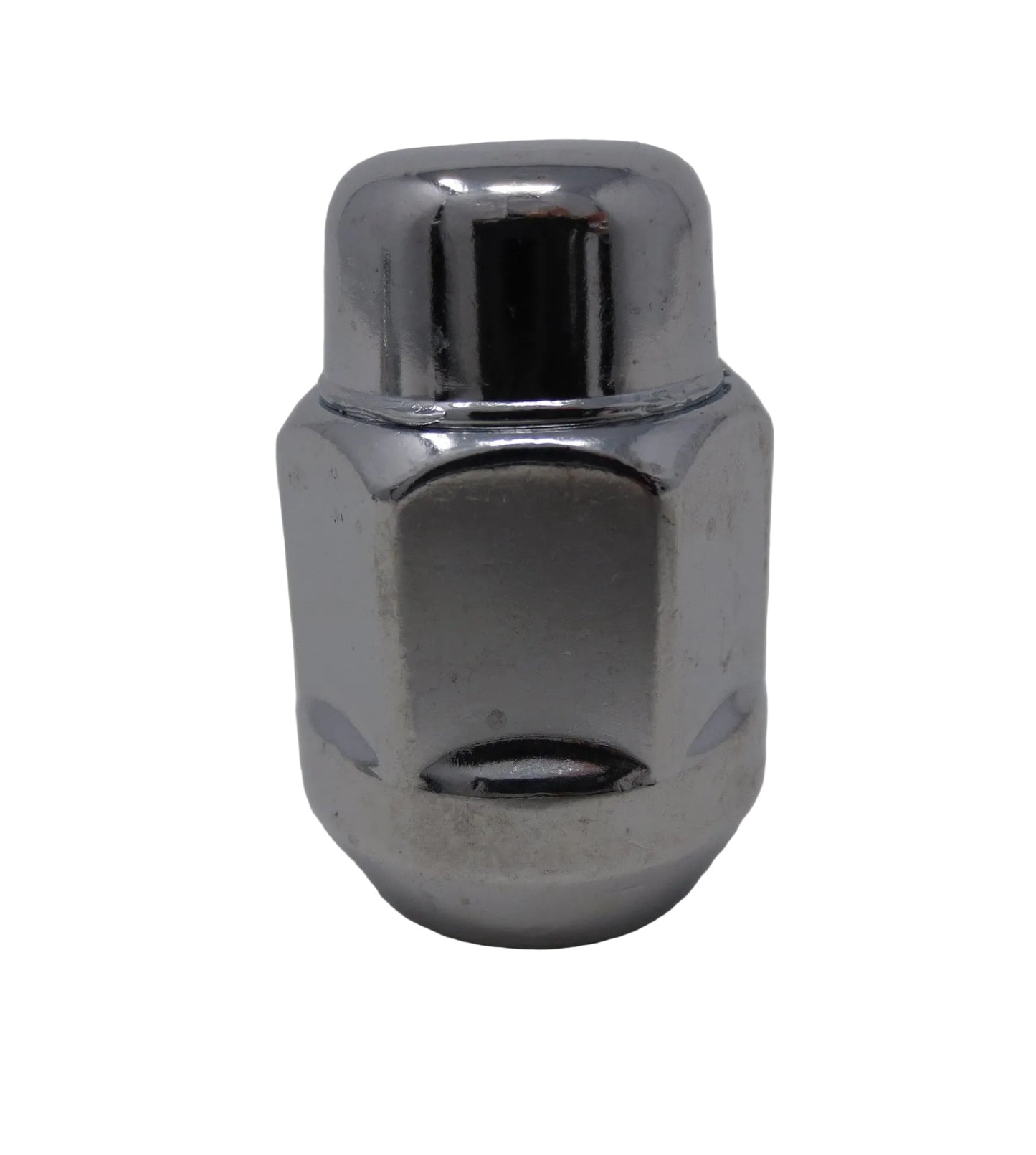 (2) 3.19" Pilot Trailer Chrome Center Caps & (10) 1/2"-20 Thread Lug Nuts - 319EZ(2), 12CLN(10)