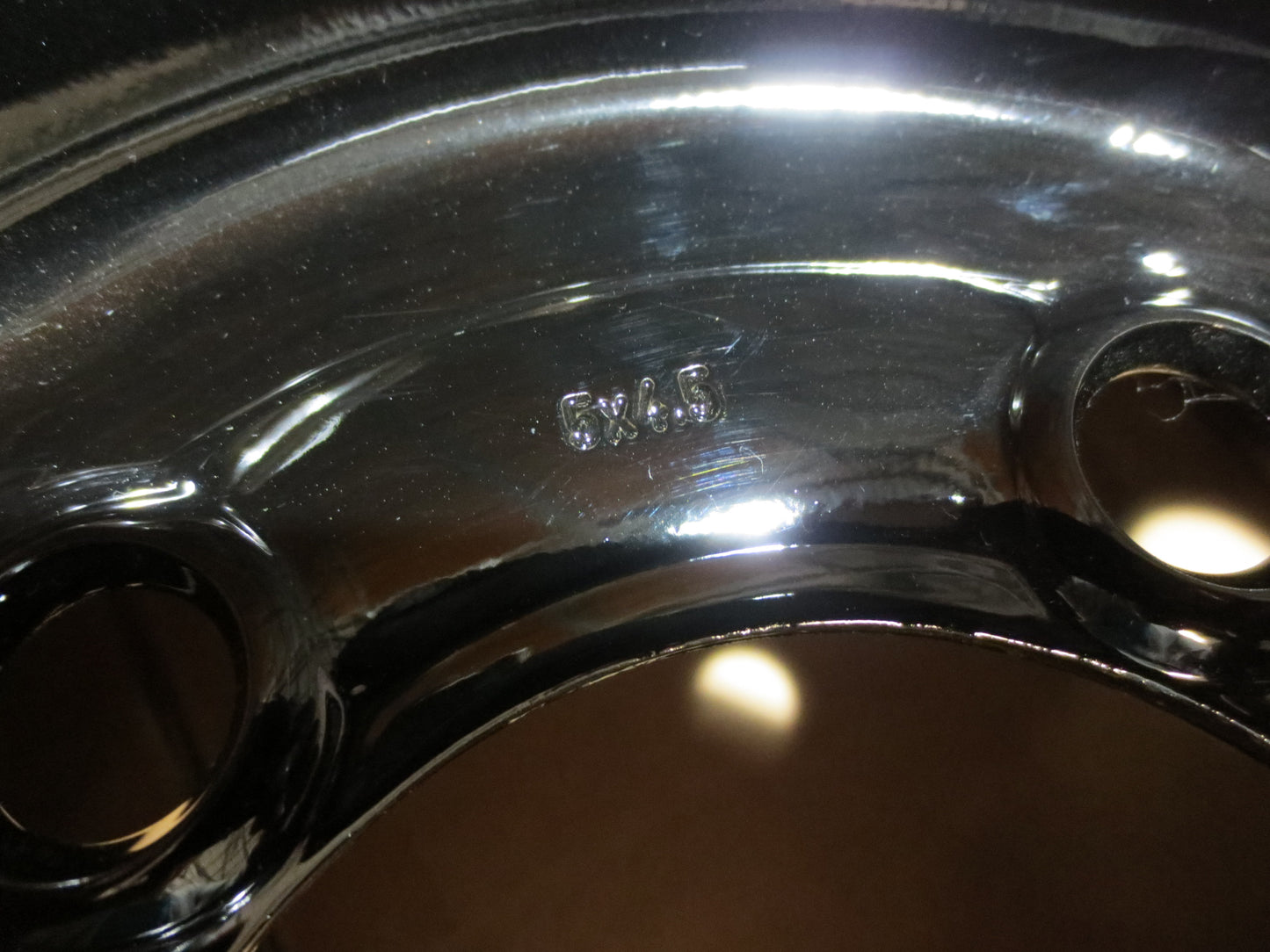 New Trailer Steel BLACK Mod 15" x 6 Wheel 5 LUG Rim 5 on 4.5" Bolt Pattern 2830#