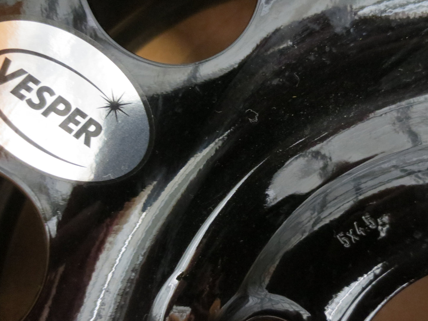 New Trailer Steel BLACK Mod 15" x 5 Wheel 5 LUG Rim 5 on 4.5" Bolt Pattern 2160#