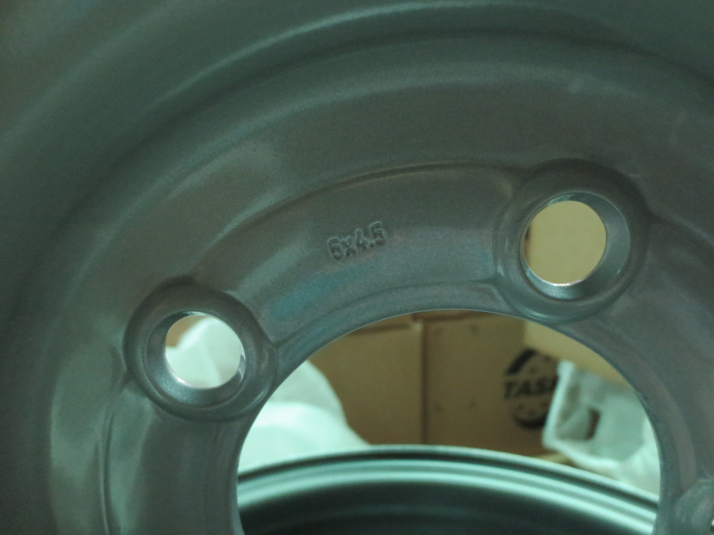 New Trailer Steel SILVER Mod 15" x 6 Wheel 5 LUG Rim 5 on 4.5" Bolt Pattern 2830#