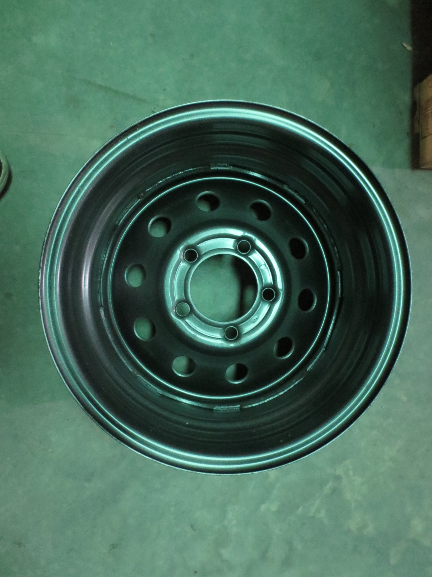 New Trailer Steel Silver Mod 14" x 6 Wheel 5 LUG Rim 5 on 4.5" Bolt Pattern 2200#