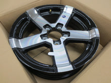 Load image into Gallery viewer, Hi-Spec Series 07 Aluminum Spoke 15x5&quot; Trailer Wheel Rim 5 Lug 4.5 Damage Lot 21