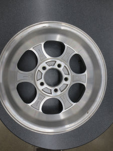 15" Aluminum CTW Phantom Wheel 5 on 4.5" Commonly used on ALUMA trailers Lot 35A