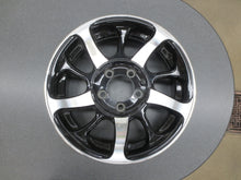 Load image into Gallery viewer, Damaged Hi-Spec S-08 Aluminum Rim 15&quot;x5&quot; Trailer Wheel 5 Lug 4.5 Blk Slv Lot 65B