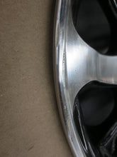 Load image into Gallery viewer, Damaged Hi-Spec S-08 Aluminum Rim 15&quot;x5&quot; Trailer Wheel 5 Lug 4.5 Blk Slv Lot 65B