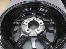 Load image into Gallery viewer, Damaged Hi-Spec S-08 Aluminum Rim 15&quot;x5&quot; Trailer Wheel 5 Lug 4.5 Blk Slv Lot 65B