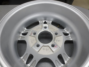 RARE! 5 on 5! Hi-Spec Series S5 Aluminum Rim Silver 15x6" Trailer Wheel Lot 10B