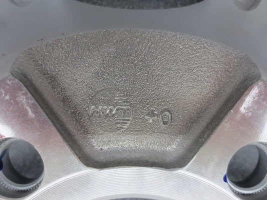 RARE! 5 on 5! Hi-Spec Series S5 Aluminum Rim Silver 15x6" Trailer Wheel Lot 10B