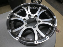 Load image into Gallery viewer, Taskmaster Viking Aluminum Spoke 16&quot; Black Silver Trailer 6 Lug Rim Dmg Lot 63F