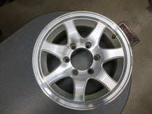 Load image into Gallery viewer, Used Sendel T02 Aluminum Rim Spoke 15x6 Silver Trailer 6 Lug Wheel 2830# Lot 77A