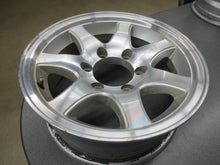 Load image into Gallery viewer, Used Sendel T02 Aluminum Rim Spoke 15x6 Silver Trailer 6 Lug Wheel 2830# Lot 77A