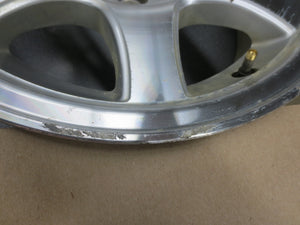 Used Sendel T02 Aluminum Rim Spoke 15x6 Silver Trailer 6 Lug Wheel 2830# Lot 77A