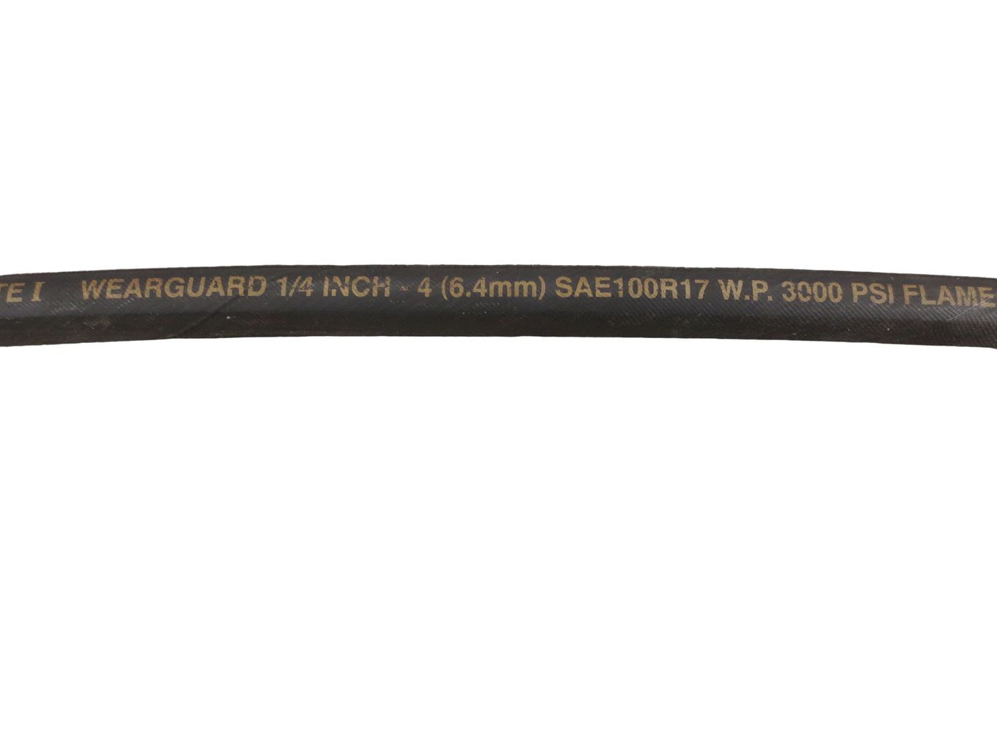 1/4" X 33" Hydraulic Hose with 90 degree fitting, Hiniker, 957-021-002