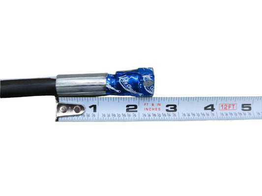 1/4" X 54" Hydraulic Hose with 90 degree fitting, Hiniker, 957-021-001
