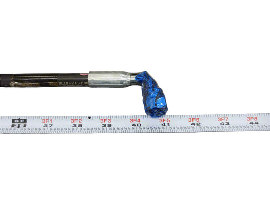 1/4" X 40" Hydraulic Hose with 90 degree fitting, Hiniker, 957-021-003