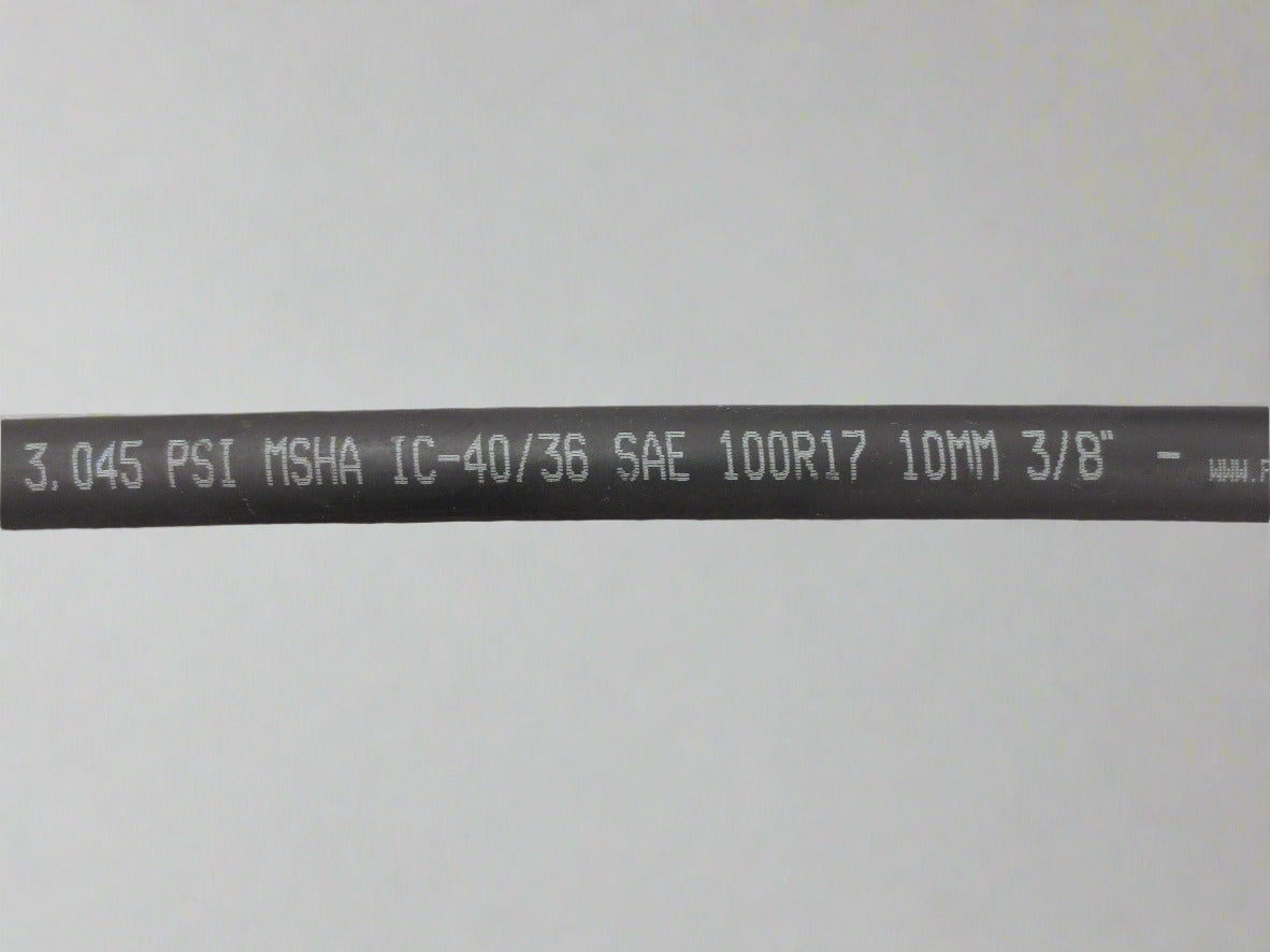 3/8" X 72" Hydraulic Hose, Hiniker, 957-001-017