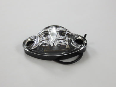 Amber Clearance / Marker Trailer Light with Clear Lens L04-0047AI