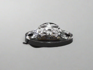 Amber Clearance / Marker Trailer Light with Clear Lens L04-0047AI