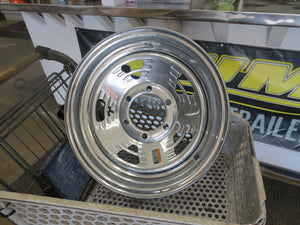 New Trailer Steel CHROME Steel 16" Wheel 6 LUG Rim on 5.5 3140#