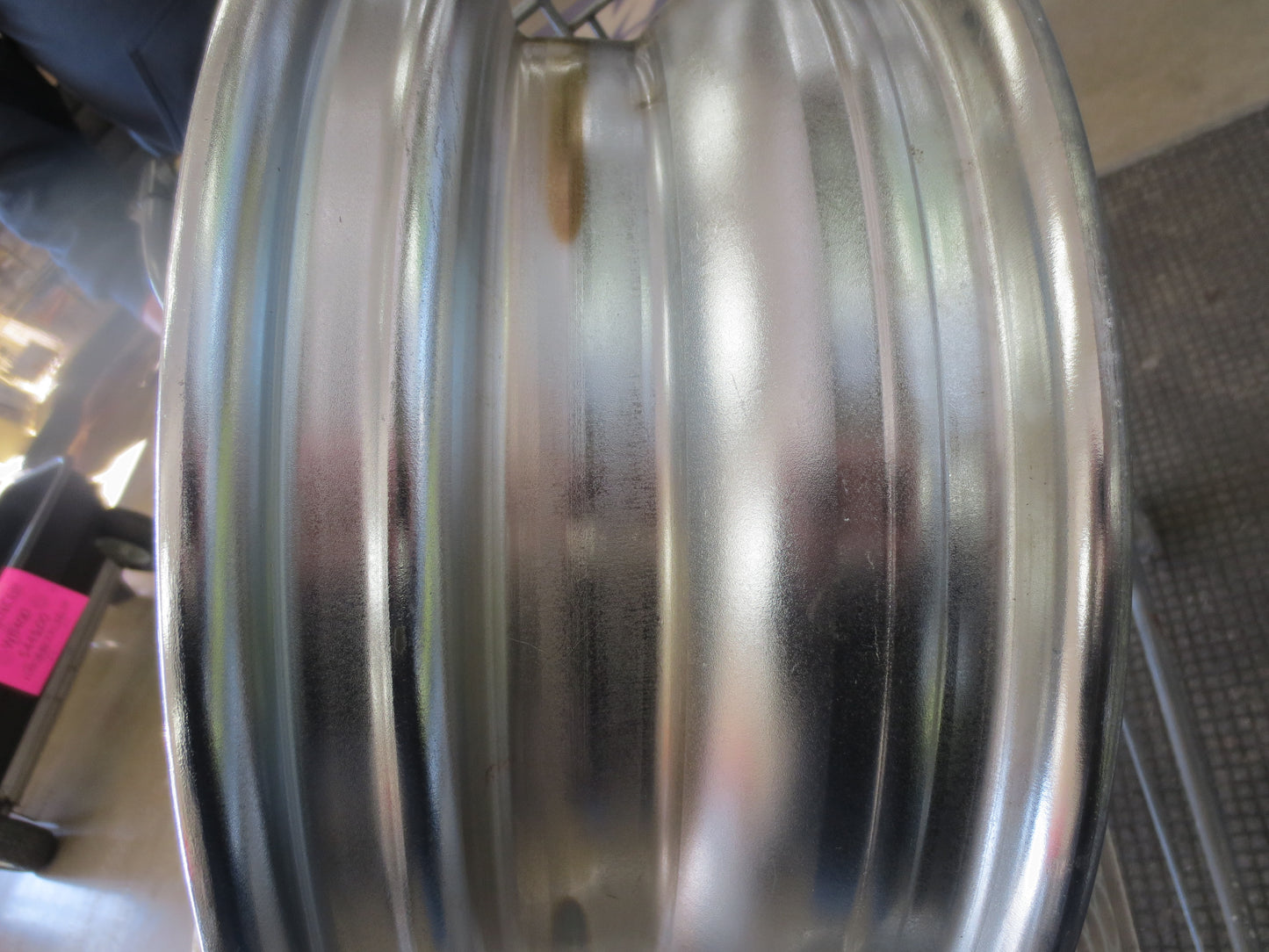 New Trailer Steel CHROME Steel 16" Wheel 6 LUG Rim on 5.5 3140#