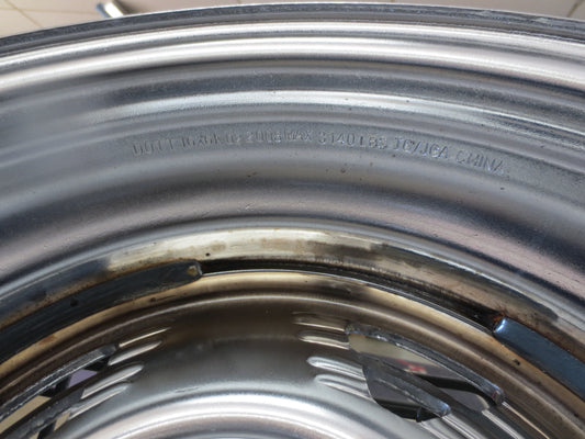 New Trailer Steel CHROME Steel 16" Wheel 6 LUG Rim on 5.5 3140#