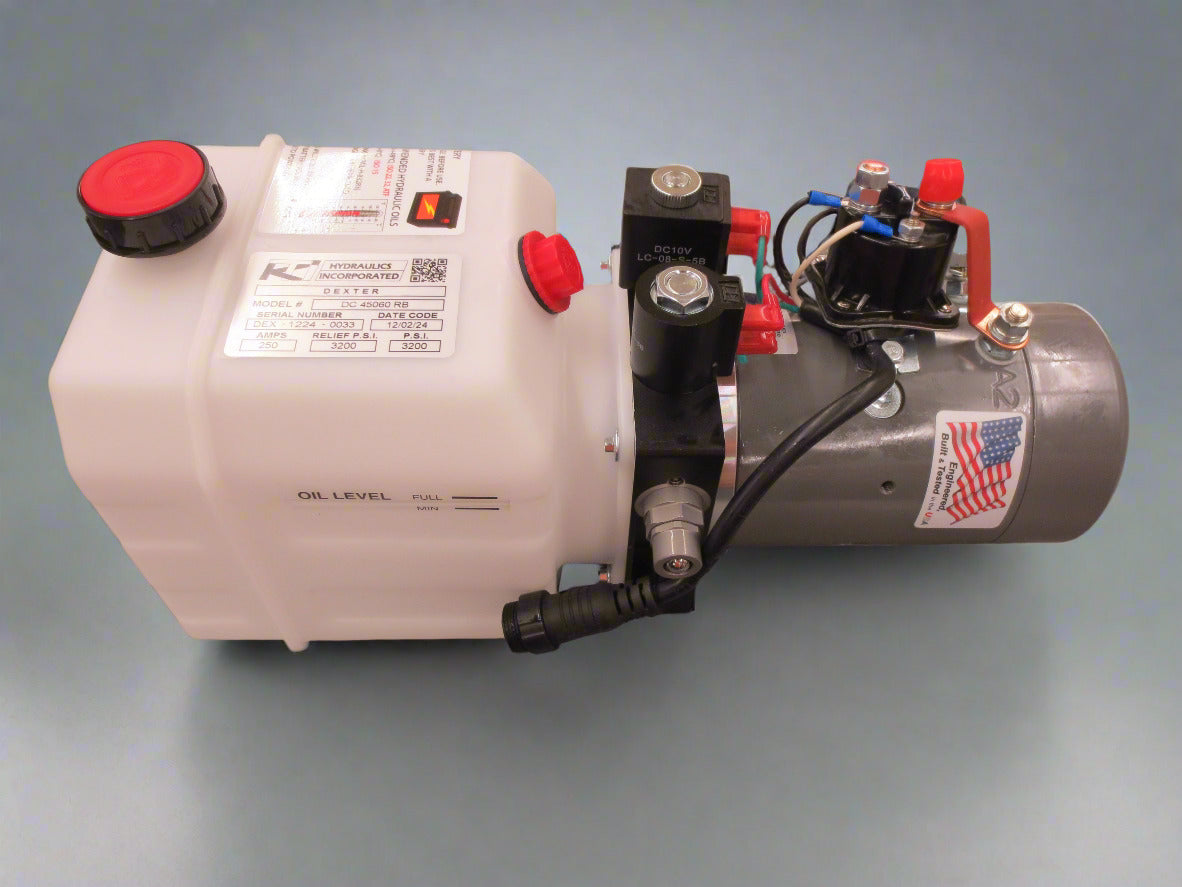 Hydraulic Electric Pump Assembly - KTI 3200 PSI, DC-4442