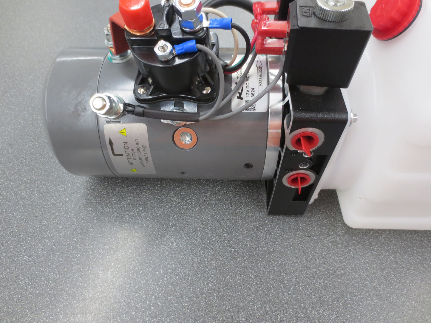 Hydraulic Electric Pump Assembly - KTI 3200 PSI, DC-4442