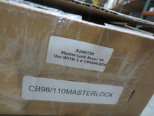 Load image into Gallery viewer, Clearance! Master Lock Assy/Complete Body, 98, Includes two CB98MLROD, Lock Rods- 8200730