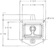 Load image into Gallery viewer, 5 Inch T-Handle Latch -  L8815