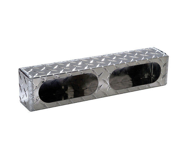 Dual Oval Light Box, Diamond Plate - LB3163ALDT