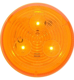 Amber Round Trailer Light 2-1/2", LED - MCL-57AB