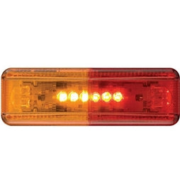 Red/Amber Fender Mount Clearance Light MC-67ARB