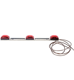 Stainless Steel Light ID Bar - Red LED - MCL-97RB