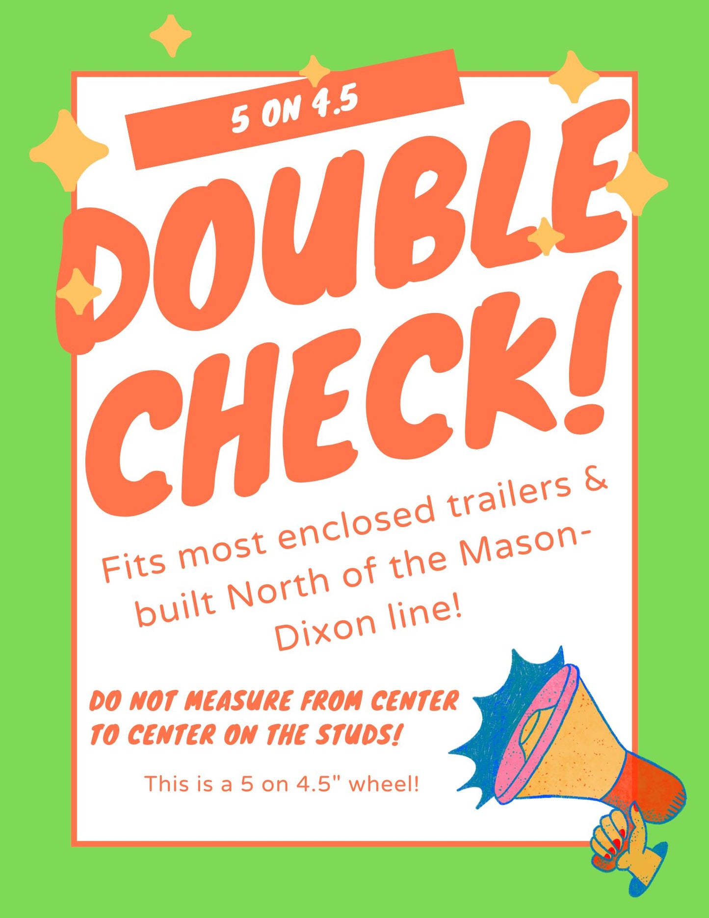 New Trailer Steel SILVER Mod 15" x 6 Wheel 5 LUG Rim 5 on 4.5" Bolt Pattern 2830#