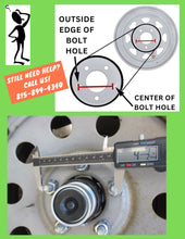 Load image into Gallery viewer, Damaged Hi-Spec S-08 Aluminum Rim 15&quot;x5&quot; Trailer Wheel 5 Lug 4.5 Blk Slv Lot 65B