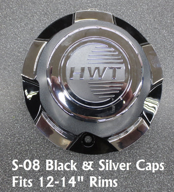 New Hi-Spec Series 08 Plastic Center Cap for 12-14