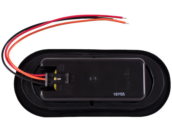 Amber Strobe LED Light, 6.5" Oval - SL66AO