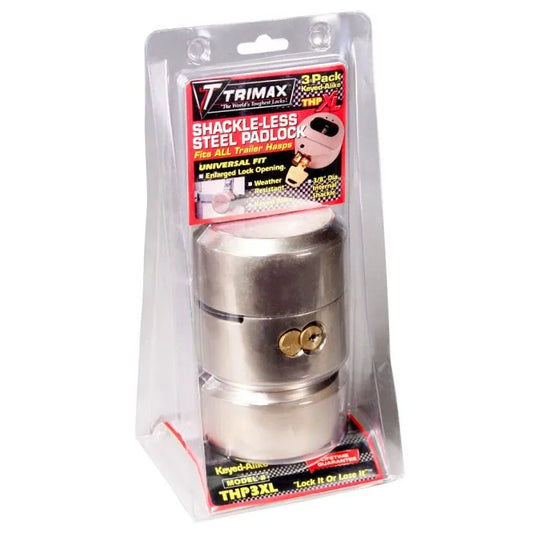 Shackle-less Hockey Puck Padlock THP3XL