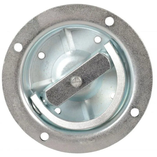6 1/2" D-Ring Recessed Bolt-On Swivel Ring RDR901