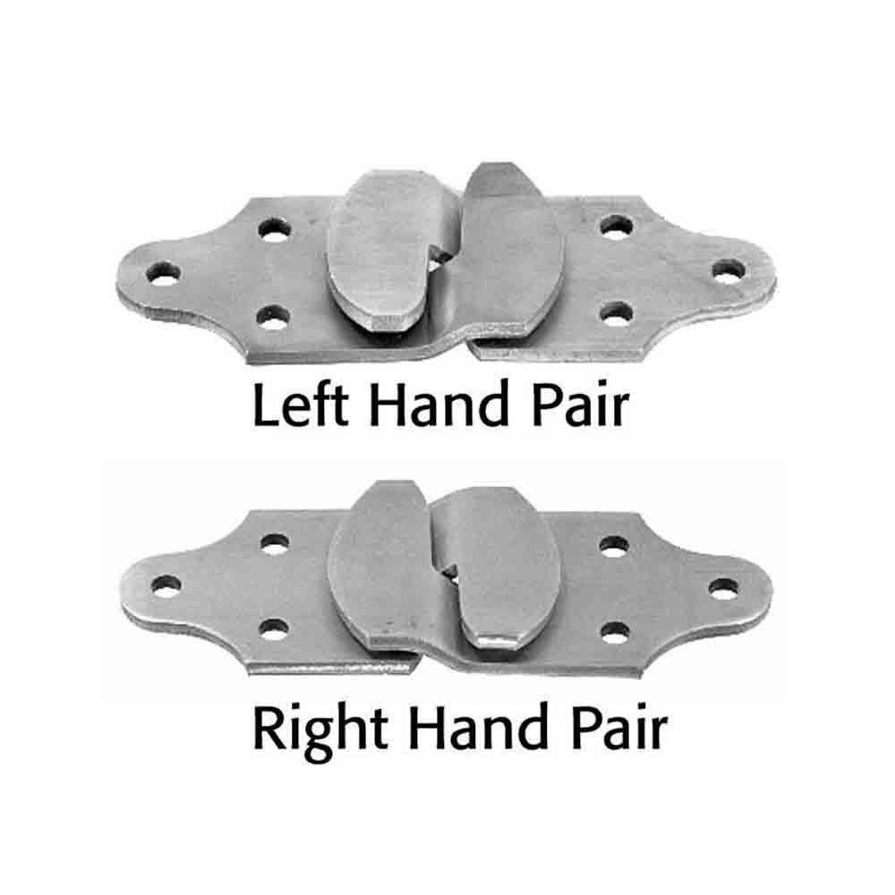 Straight Stake Rack Connectors, B2585BZ