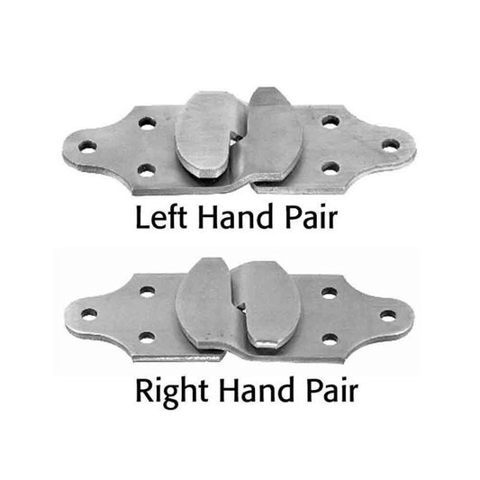 Straight Stake Rack Connectors, B2585BZ