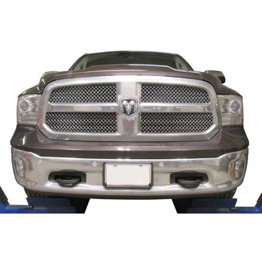 RAM truck with Blue Ox Base Plate installed