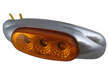 Load image into Gallery viewer, Amber Clearance / Marker Trailer Light, Oblong MCL-17AB