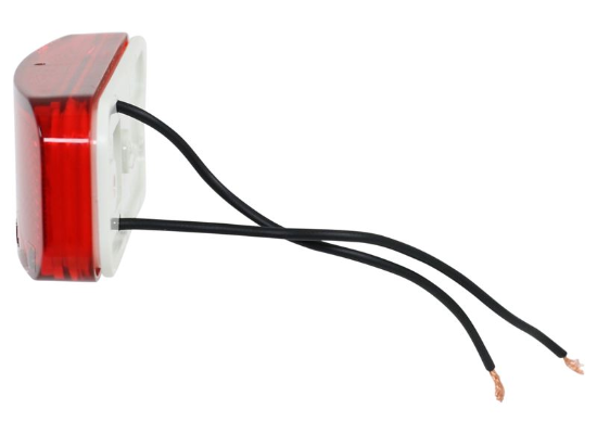 Red Rectangular Trailer Light - MC-44RB