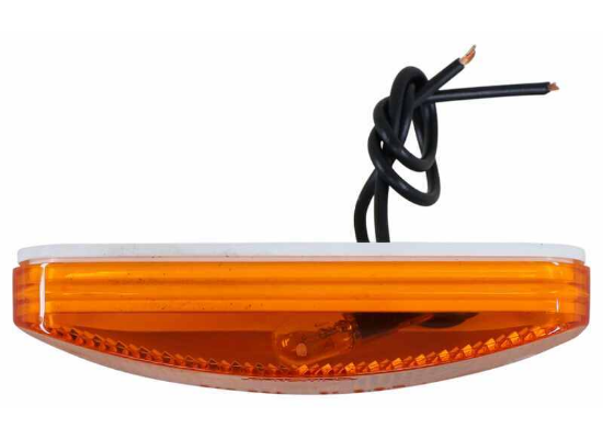 Amber Rectangular Trailer Light - MC-44AB